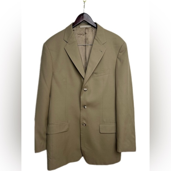 Joseph Abbound Men’s Tan Blazer Suit 44R with 32W pants - Picture 2 of 15